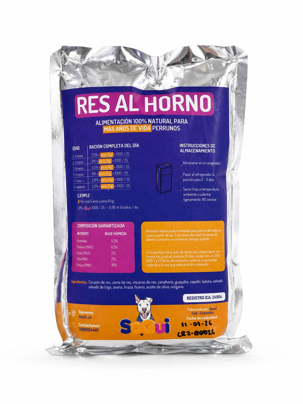 RES AL HORNO 500gr